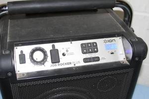 lot 87 image: ION Audio Job Rocker Plus Portable 50 Watt Speaker  Sound System w Bluetooth
