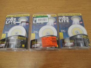 lot 86 image: (3) Overhead Motion Activated LED Night Light