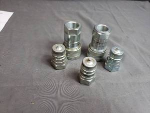 lot 61 image: Male and Female Hydraulic Couplers