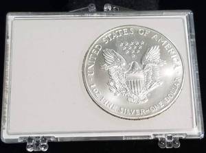 1999 AMERICAN SILVER EAGLE 1 TROY OZ. .999 FINE SILVER DOLLAR