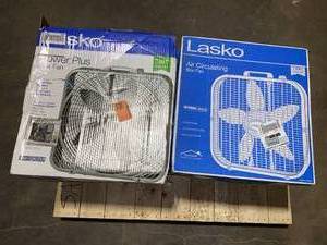 Pallet with Lasko Fans see pictures