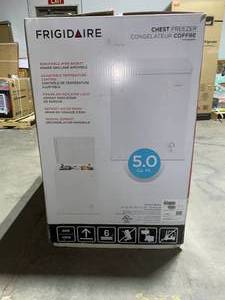 Frigidaire 5.0 cu ft Chest Freezer White NEW SEE PICTURES