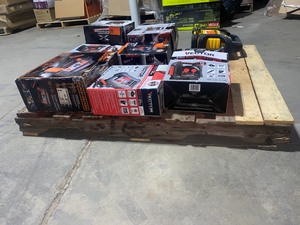 Pallet of Assorted Jump Starters. Open boxUsed See pictures