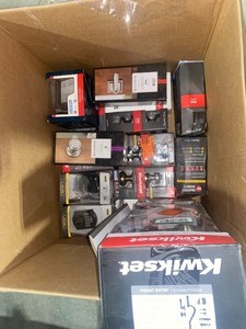 Lot of Assorted and Branded Door Locks and Knobs. See pictures