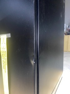 Husky Heavy Duty Welded 64 in. W x 81 in. H x 24 in. D Steel Garage Cabinet Set in Black (3-Piece). See pictures