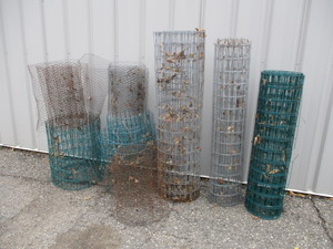 Rolls of Fencing