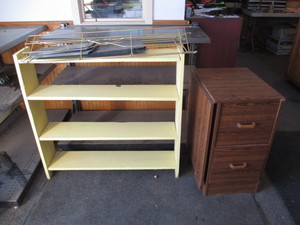 Shelf UnitDeskFile Cabinet