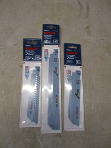 New Bosch Sawzall Blades