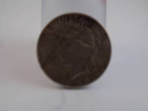 lot 21 image: 1923 S Peace Silver Dollar