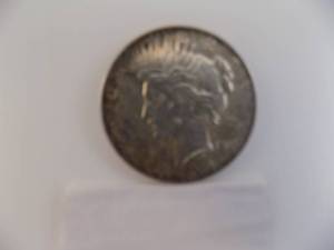 lot 27 image: 1924 Peace Silver Dollar