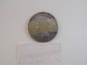 lot 32 image: 1923 S Peace Silver Dollar