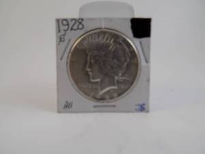 lot 37 image: 1928 S Peace Silver Dollar