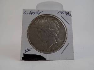 lot 38 image: 1928 S Peace Silver Dollar