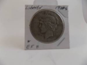 lot 49 image: 1924 S Peace Silver Dollar