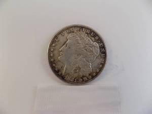 lot 60 image: 1921 S Morgan Silver Dollar