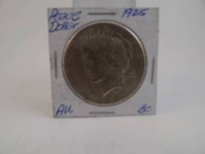 lot 76 image: 1925 Peace Silver Dollar