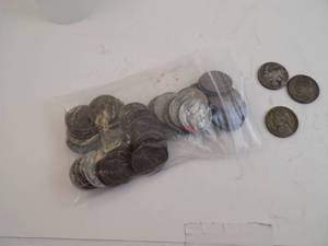lot 102 image: 49 War Nickles