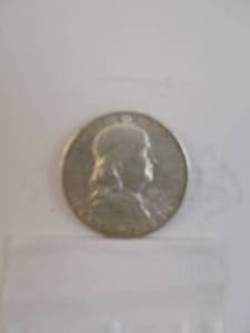 lot 103 image: 1949 S Franklin Half Dollar