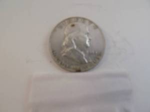 lot 104 image: 1949d Franklin Half Dollar