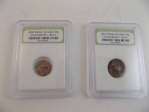 lot 147 image: 2-Constantine The Great Era Roman Empire C.330AD Internation Numismatic Bureau