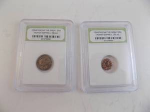 lot 148 image: 2-Constantine The Great Era Roman Empire C.330AD Internation Numismatic Bureau