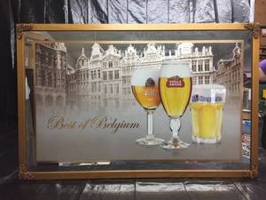 lot 41 image: Stella Artois Best of Belgium mirror