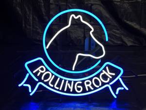 lot 65 image: Rolling Rock neon