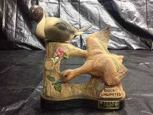 lot 97 image: Jim Beam and  Ducks Unlimited decanter, Pintail