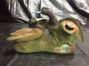 lot 99 image: Jim Beam and  Ducks Unlimited decanter, Bluebill