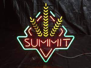 lot 133 image: Summit 2nd generation neon sign