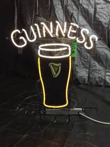 lot 140 image: Guinness neon
