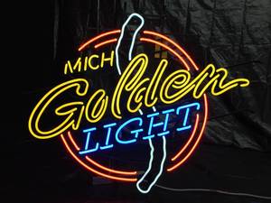 lot 148 image: Large Michelob Mich Golden neon
