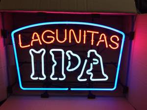 lot 151 image: Lagunitas IPA neon - NIB New in Box