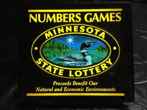 lot 165 image: MN Lottery light up