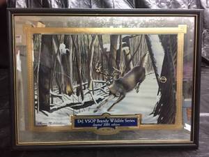 lot 186 image: E & J VSOP Brandy Limited Edition Wildlife Series 2001 buck mirror