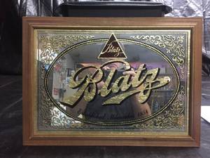 lot 188 image: Blatz mirror