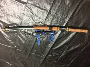lot 204 image: Xena Warrior Princess sword and scuba knife