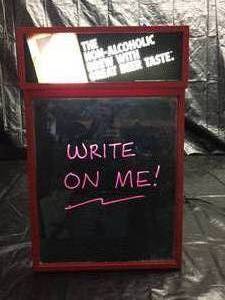 lot 208 image: Coors Cutter non-alcoholic brew, write on board