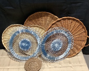 lot 2023 image: Wicker Platters