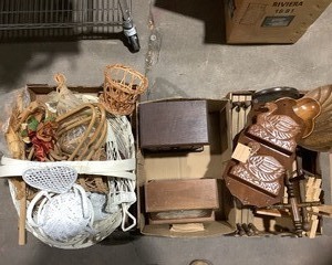 lot 2025 image: Vintage Wicker, Antiques and more