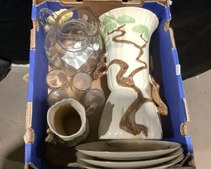 lot 2035 image: Lemonade Set, Plates, Etc