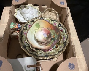 lot 2029 image: Antique Dishes and Tablewares