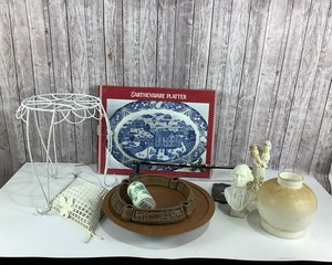 lot 2127 image: Serving Platter, Towel Bar, misc