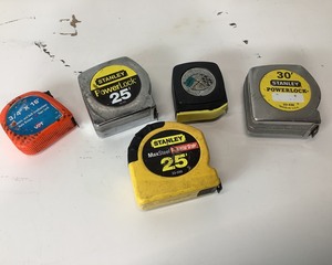 lot 144 image: Tape Measure Lot