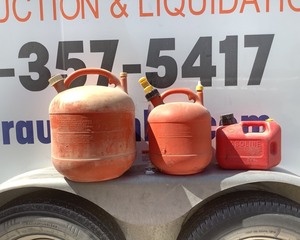 lot 182 image: Gas Cans