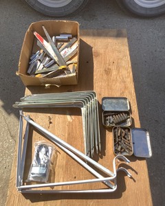 lot 88 image: Brackets, Hardware
