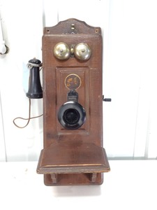 lot 47 image: 1908 Antique Phone