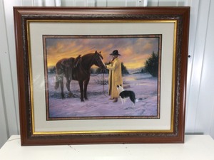 lot 68 image: Cowboy Print