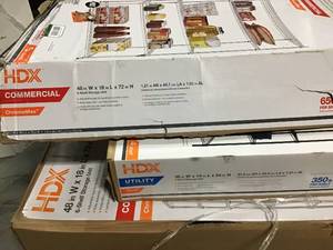 Pallet of Assorted Trinity indooroutdoor Racks Customer Returns SEE PICS