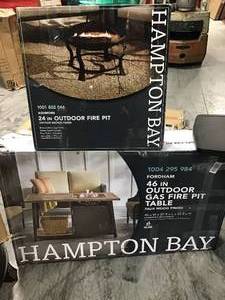 Pallet of Assorted  Fire Pits and Grille costumers returns